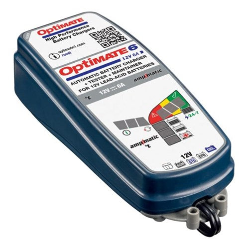 OPTIMATE 6 AMPMATIC 6A BATTERY CHARGER