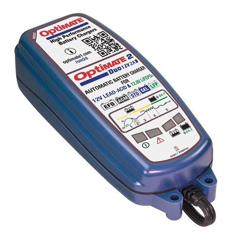 OPTIMATE 2 DUO 2A BATTERY CHARGER