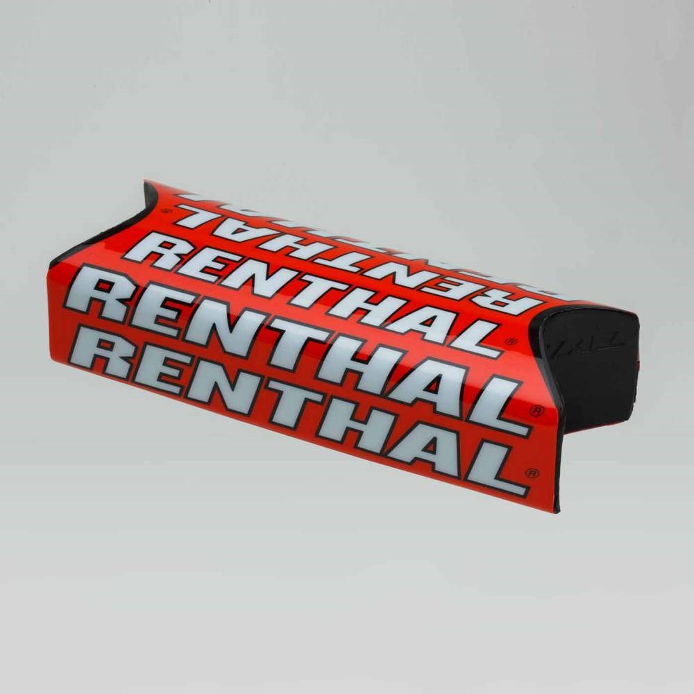 RENTHAL FATBAR TEAM BAR PAD RED - GRY FOAM (P274)