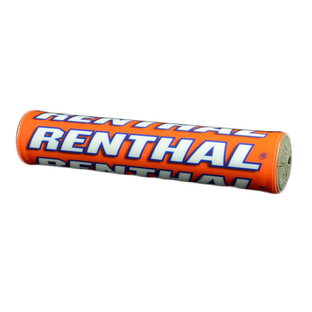 RENTHAL SX BAR PAD 10 INCH 240mm ORG/WHT/BLU - GRY FOAM (P308)