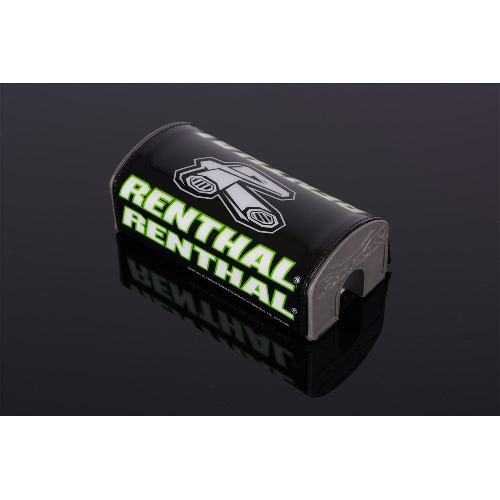 RENTHAL FATBAR BAR PAD BLK/GRN/WHT - GRY FOAM (P318)