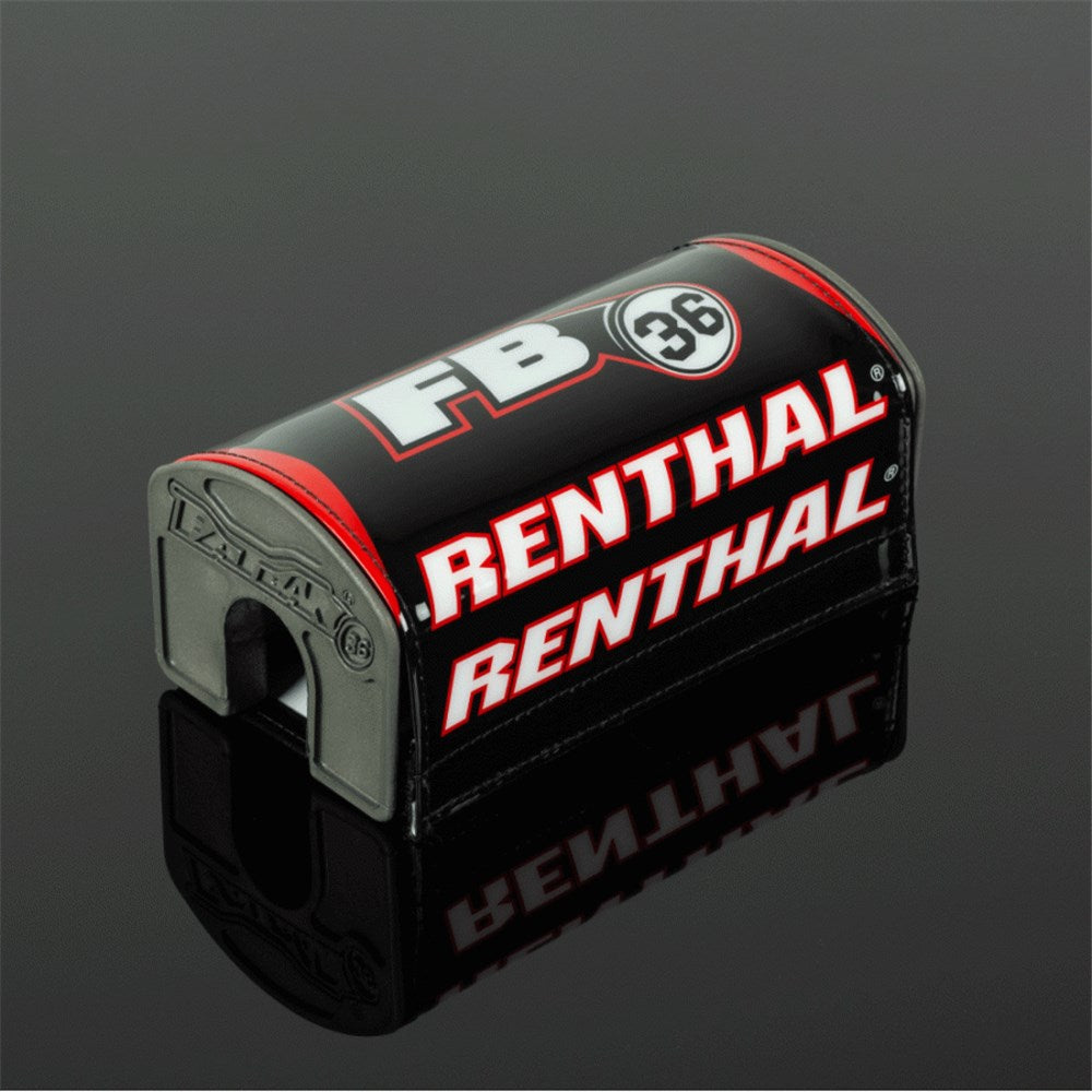 RENTHAL FATBAR36 BAR PAD BK/WH/RD - GRY FOAM (P335)