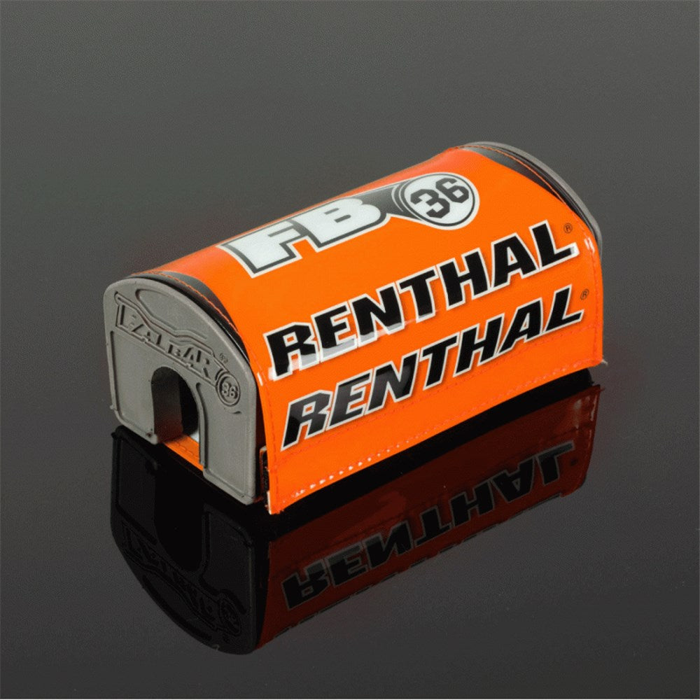 RENTHAL FATBAR36 BAR PAD ORG/WHT/BLK - GRY FOAM (P342)