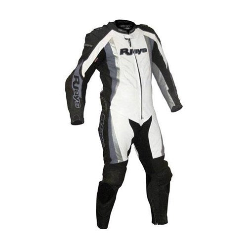 #RJAYS PHANTOM 1 PC SUIT WHT/SILV/BLK (46)