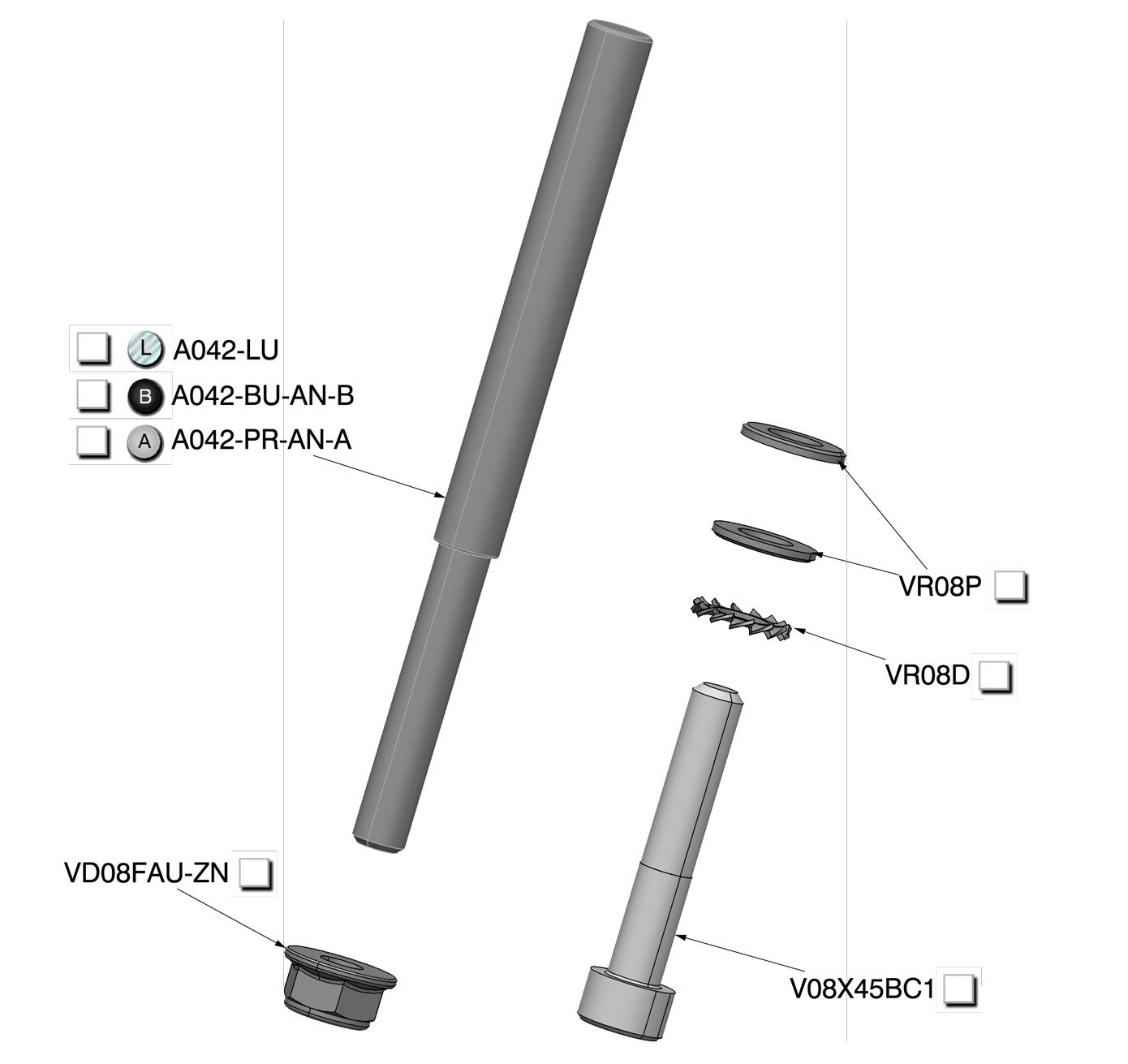 Rizoma Mirror Adapter R-BS760B