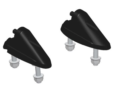 Rizoma Mirror Adapter-Pair R-BS772B