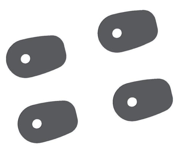 Rizoma Indicator Mounting Adapters R-FR210B