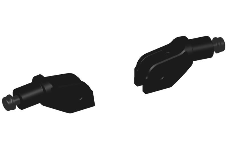 Rizoma Adaptors for Footpegs R-PE716B