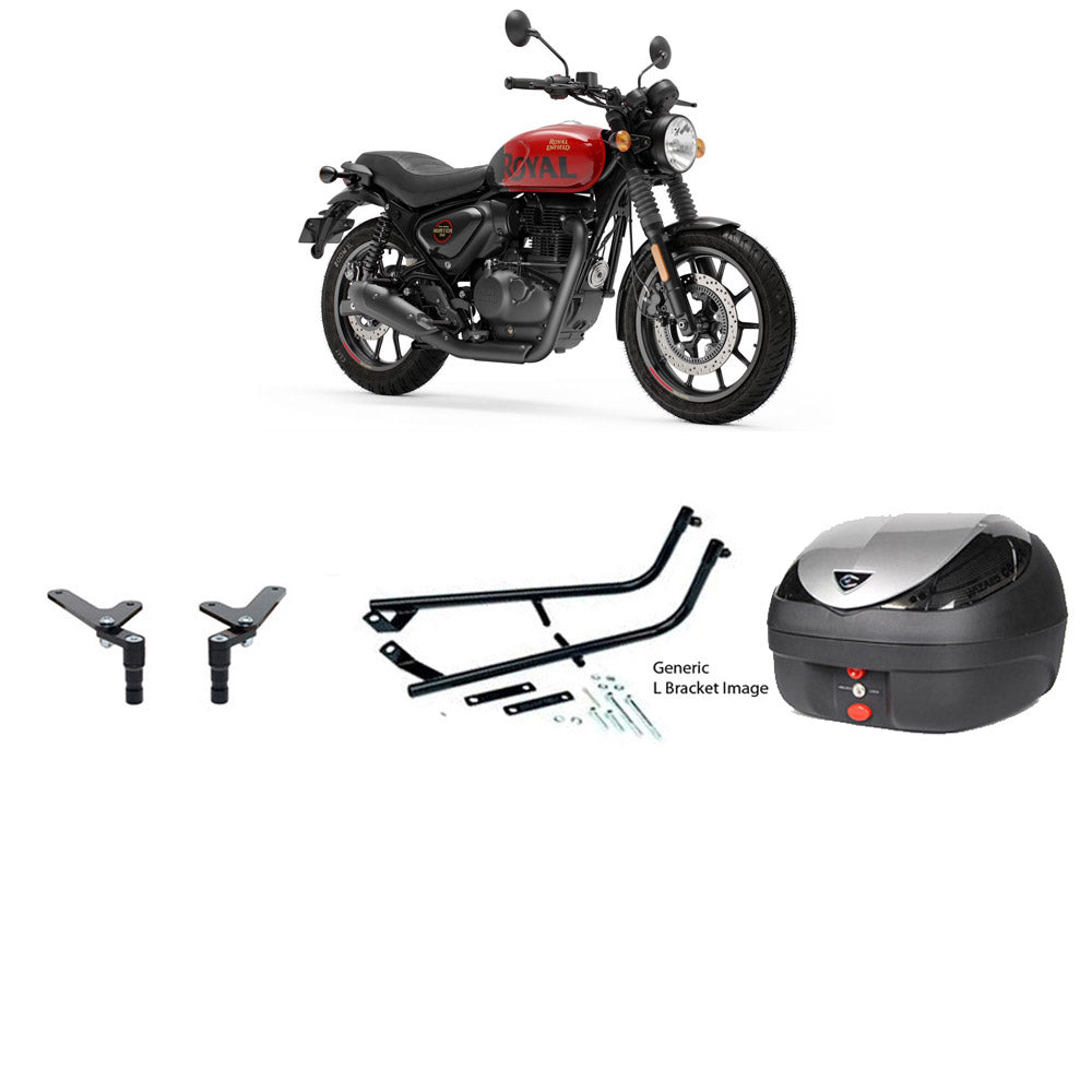 V36 Wizard Silver Topbox Kit HUNTER 350 22-25 - RE004V36BPSIL