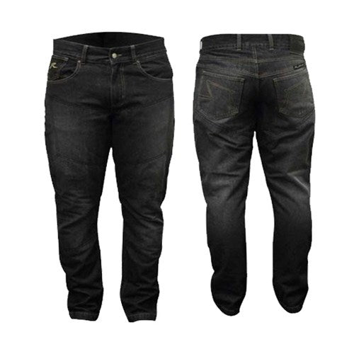 #RJAYS REINFORCED ORIGINAL CUT MENS JEANS BLK (38)