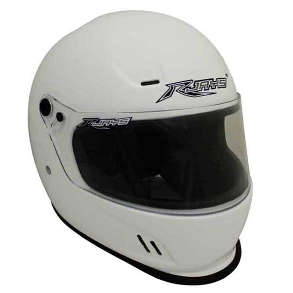 #RJAYS PODIUM YOUTH F/FACE WHITE - SNELL CMR2007 (LG) [ONC01]