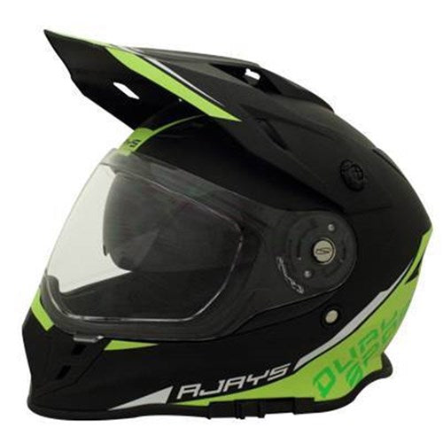 #RJAYS DAKAR II HELM MATT BLK/HI-VIZ (SM)