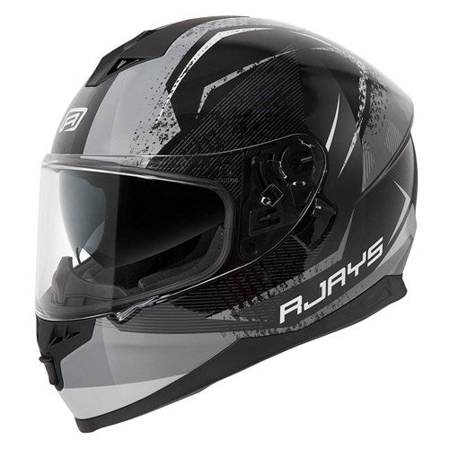 #RJAYS DOMINATOR II HELM STRIKE BLK/GRY (XS)