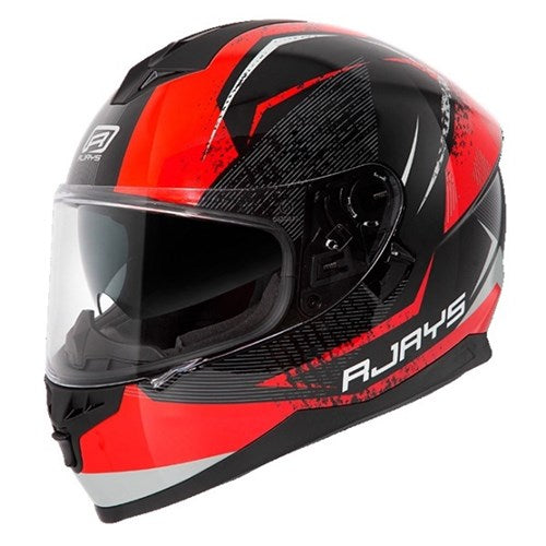 #RJAYS DOMINATOR II HELM STRIKE MATT BLK/RED (XS)