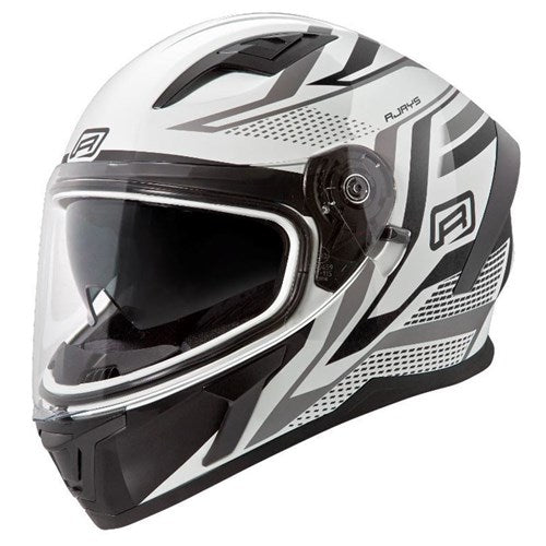 #RJAYS APEX III HELM IGNITE WHITE/BLACK (XS)