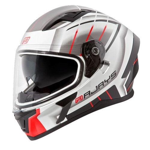 #RJAYS APEX III HELM SWITCH WHT/GRY/RED (SM)