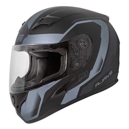 #RJAYS GRID HELM MATT BLK/GRY (XL)