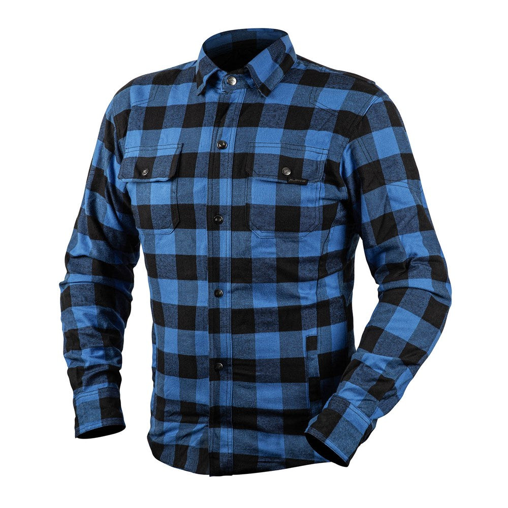 RJAYS REGIMENT 2 SHIRT BLU/BLK (MD)