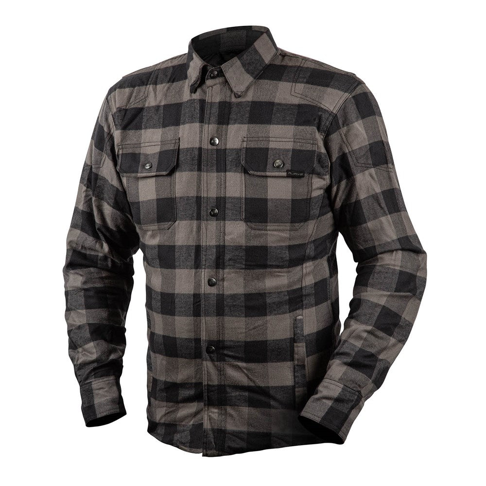 RJAYS REGIMENT 2 SHIRT GRY/BLK (MD)