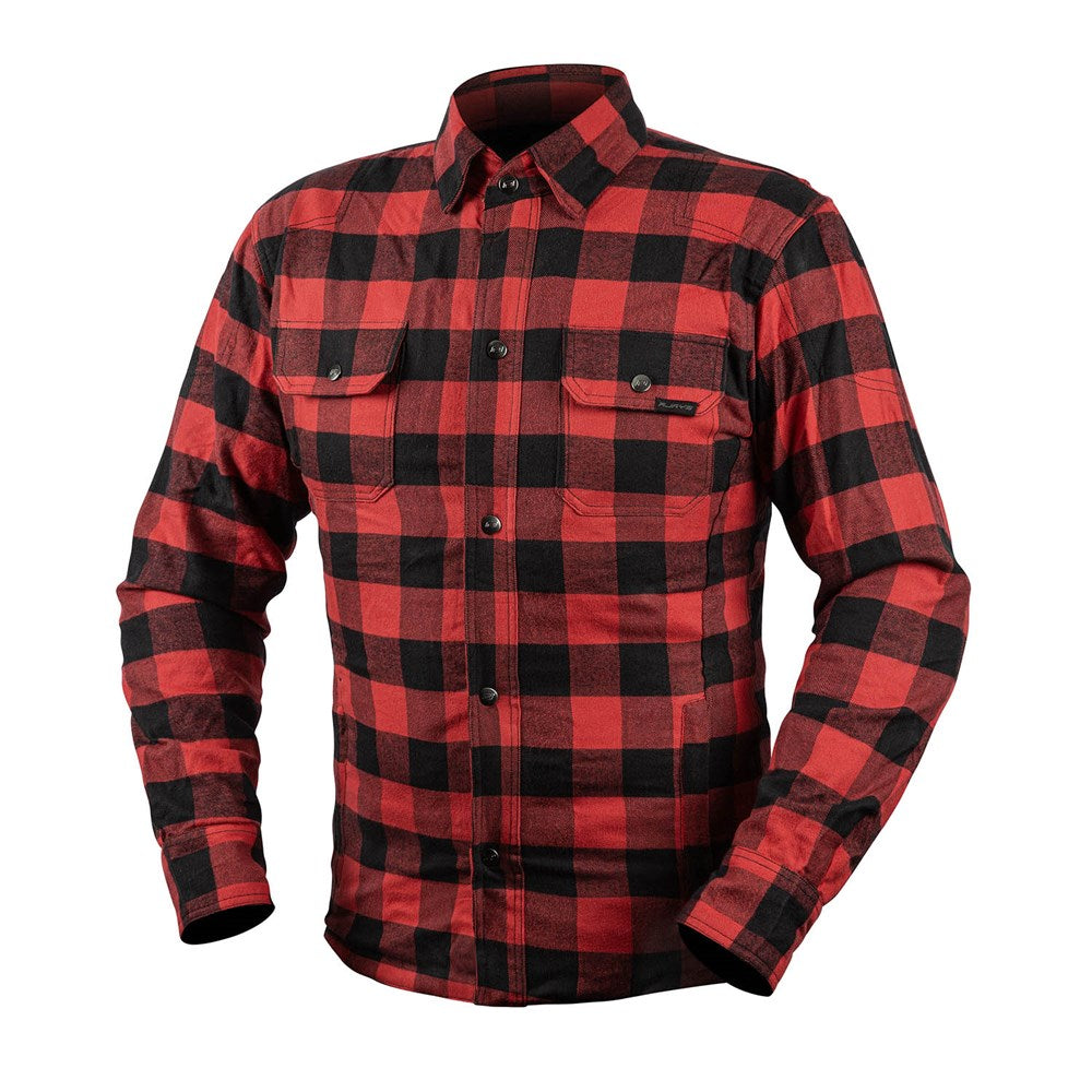 RJAYS REGIMENT 2 SHIRT RED/BLK (LG)