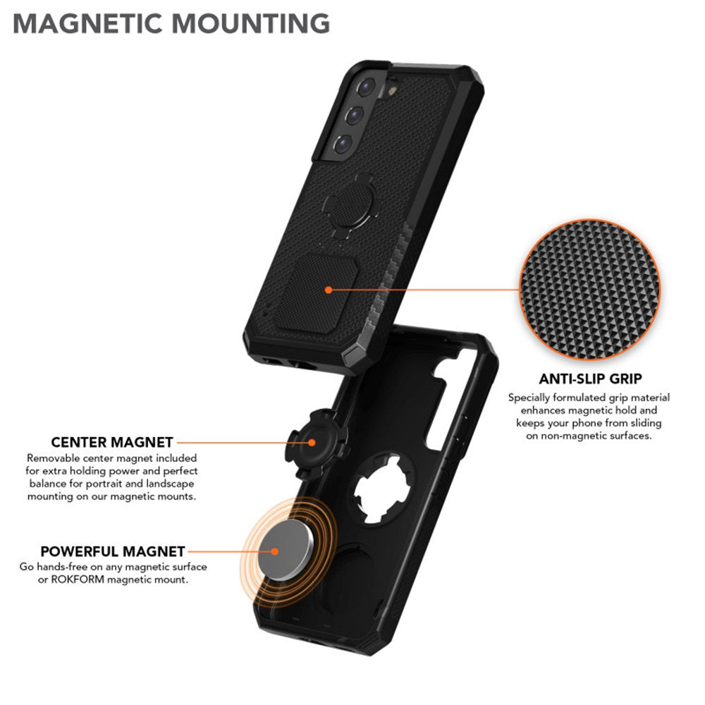 ROKFORM SAMSUNG GALAXY S22 5G RUGGED CASE BLACK [ONC01] #