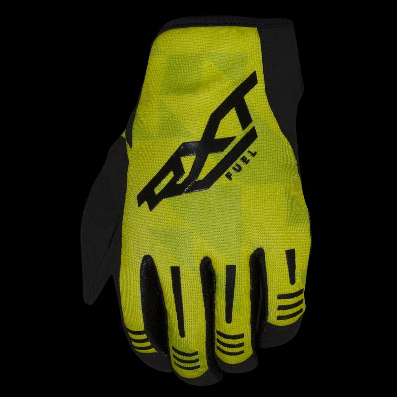 FUEL MX JUNIOR FLURO YELLOW/BLACK