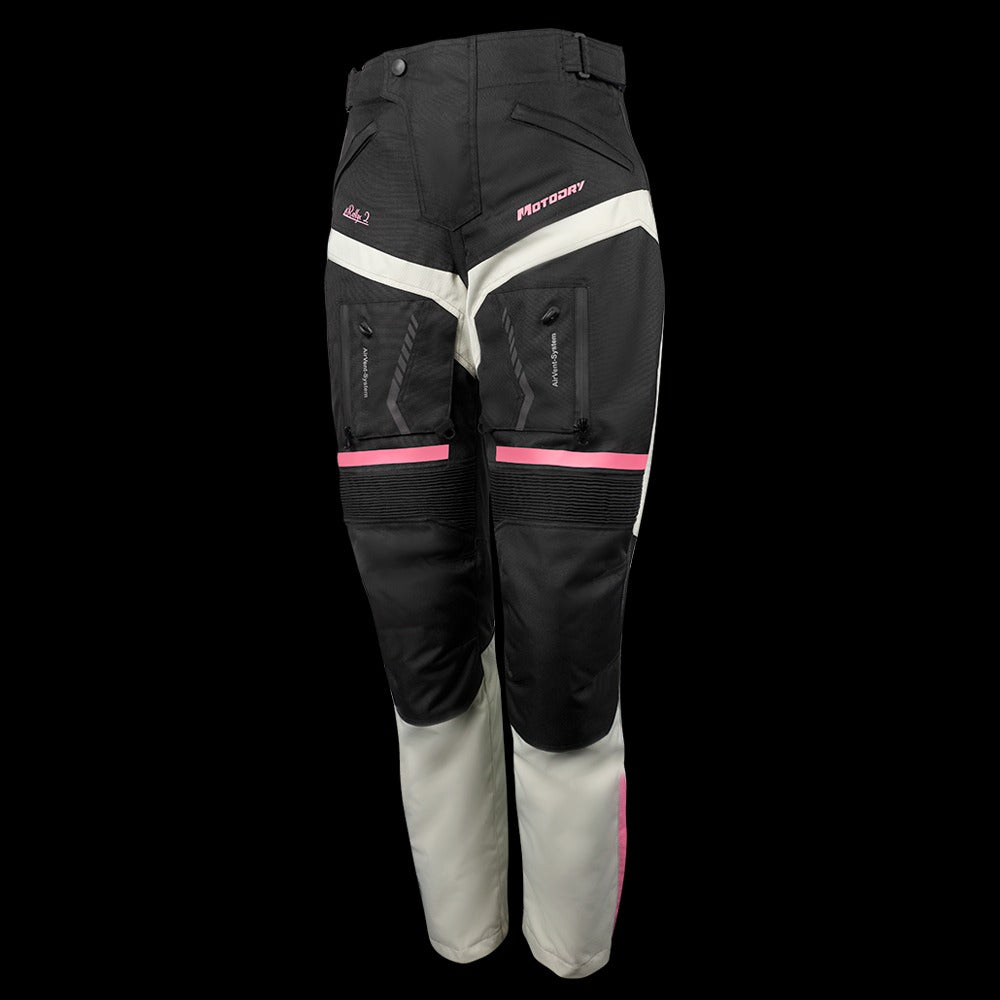 RALLYE 2 PANTS BLACK/GREY/MAGENTA