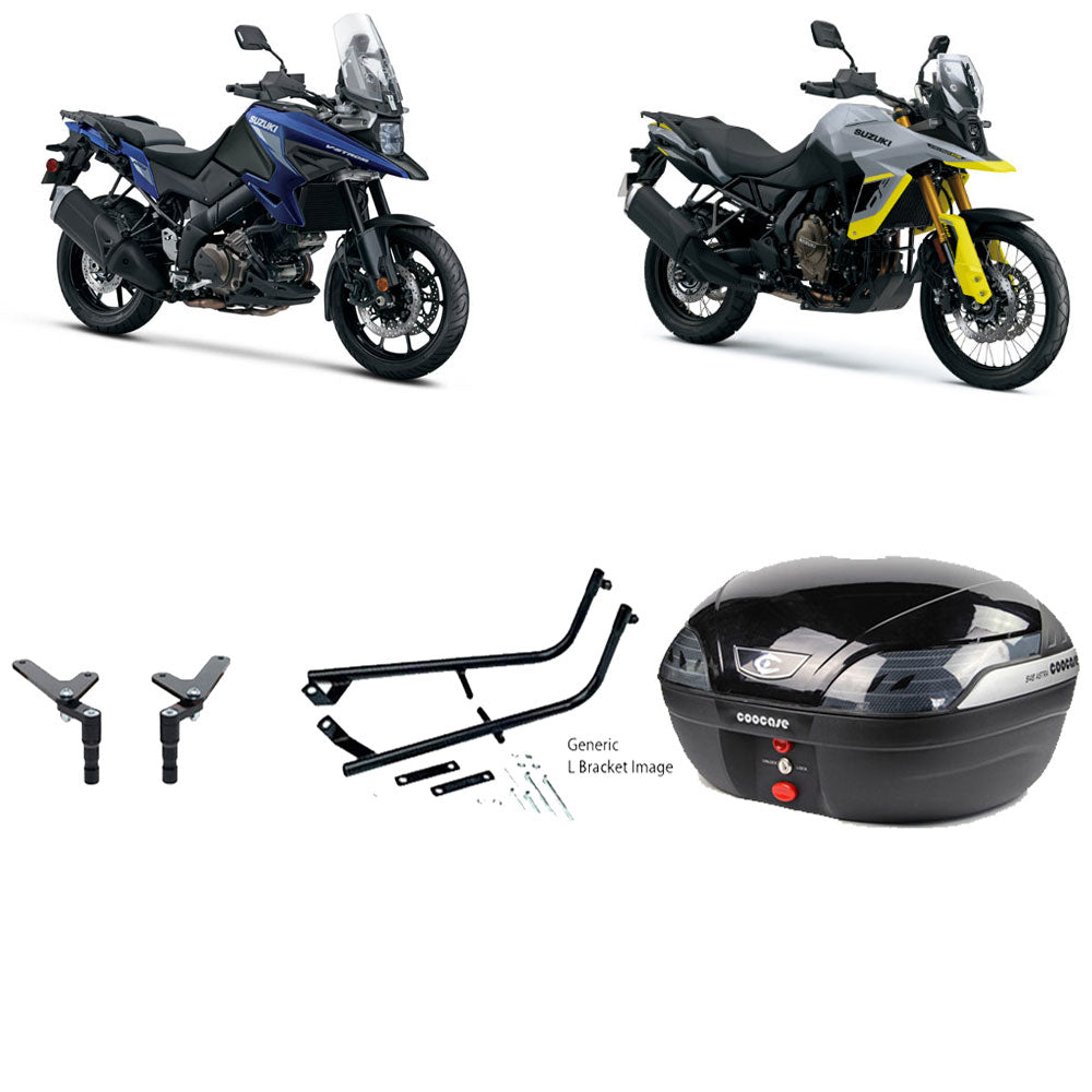S48 Astra Black Topbox Kit DL 800 (V-STROM) & DL 1050 (V-STROM) 23-25 - S139S48BPBLK