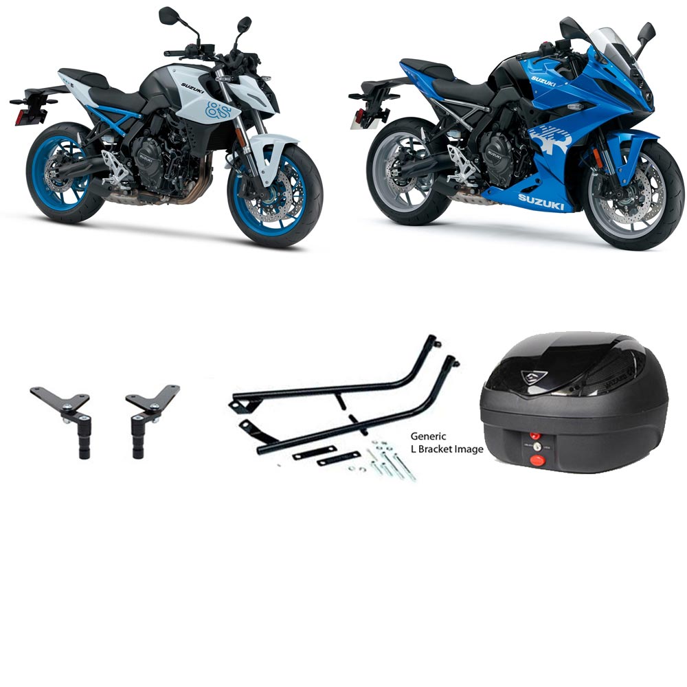 V36 Wizard Black Topbox Kit GSX-8S 23-25 & GSX-8R 24-25 - S140V36BPBLK