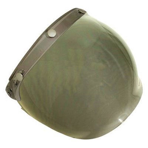 SCORPION FLIP UP 3 STUD UNIV BUBBLE VISOR - LIGHT TINT W/GOLD MIRROR