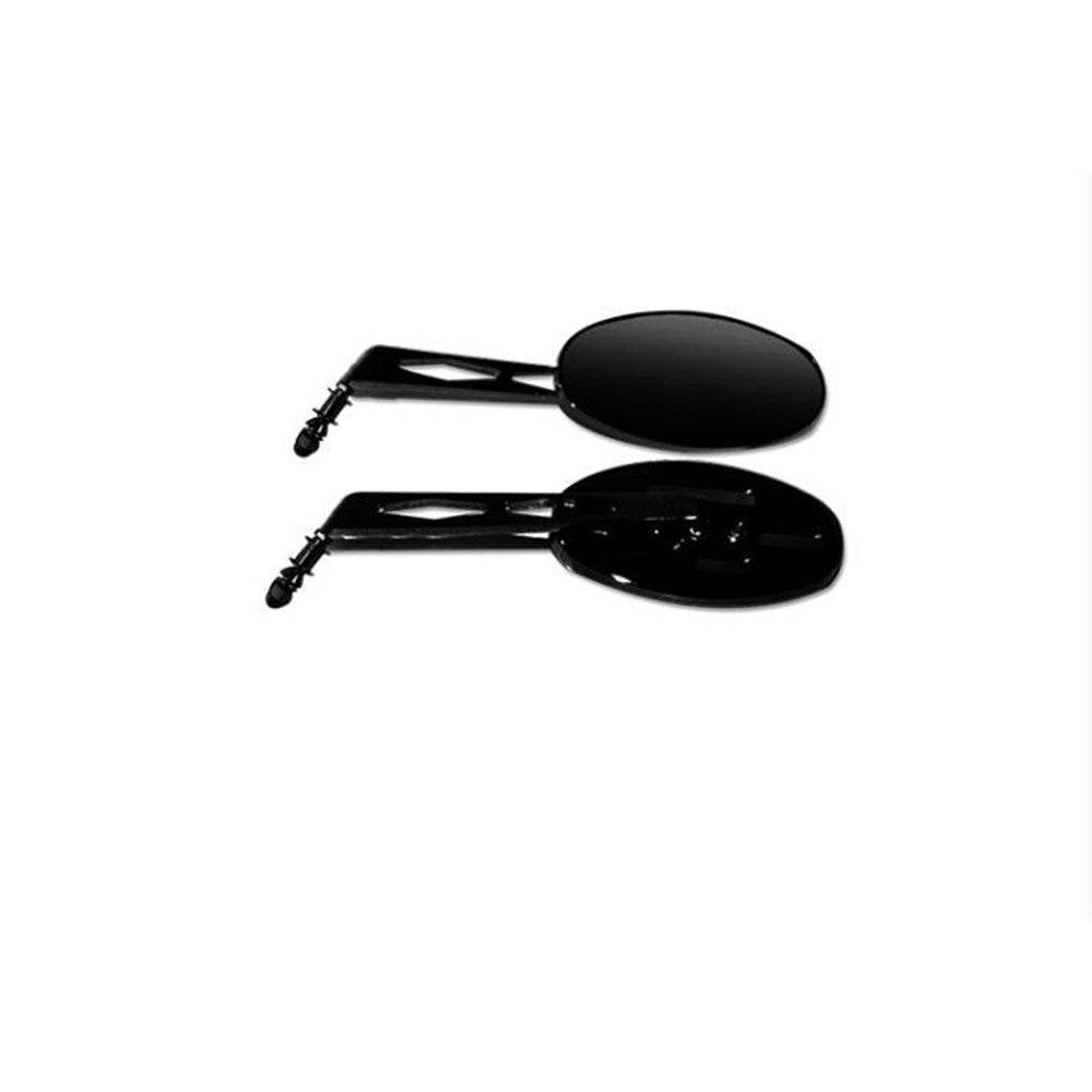 #SCORPION MIRROR OVAL BILLET STYLE HD LONG L/H BLACK