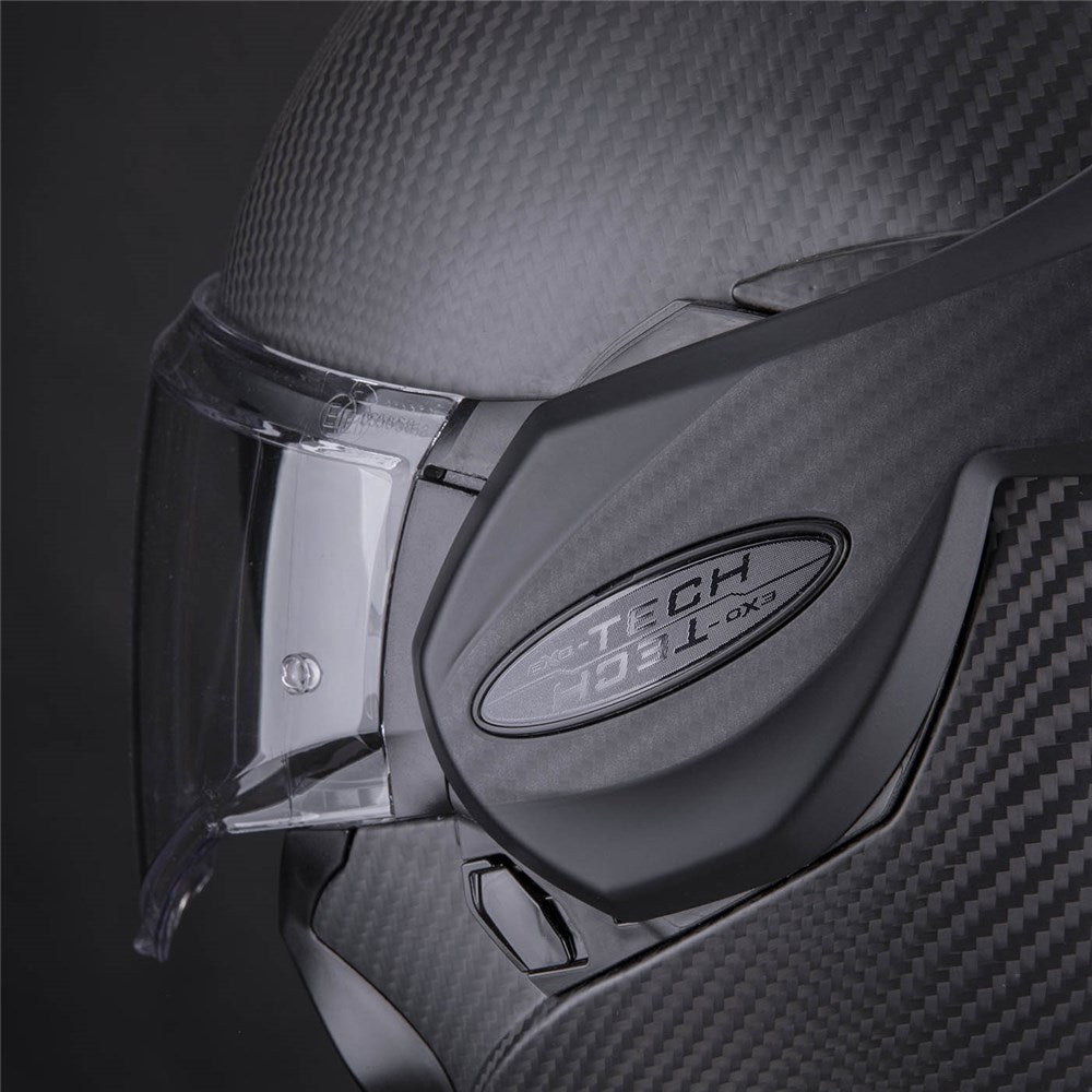SCORPION EXO TECH EVO CARBON SOLID - MATTE BLK (XL)