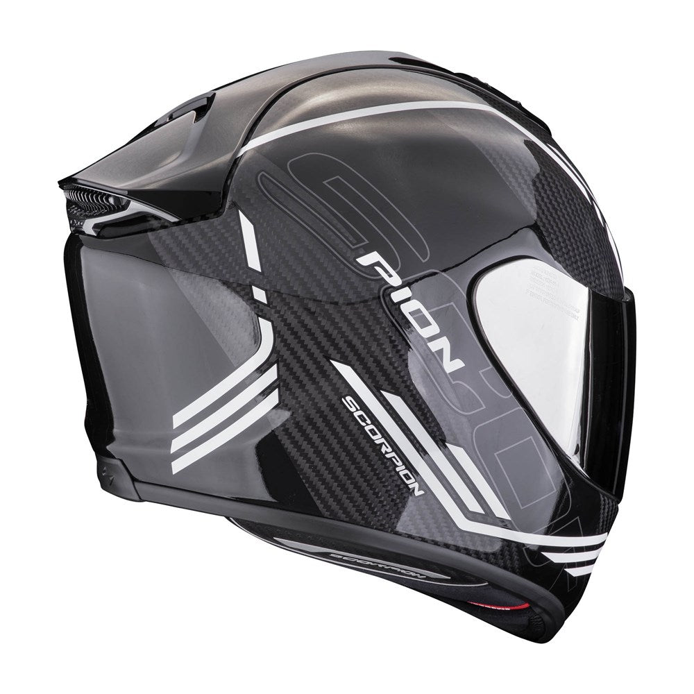 SCORPION EXO EXO-1400 EVO II CARBON AIR REIKA - BLACK/WHITE (XL)