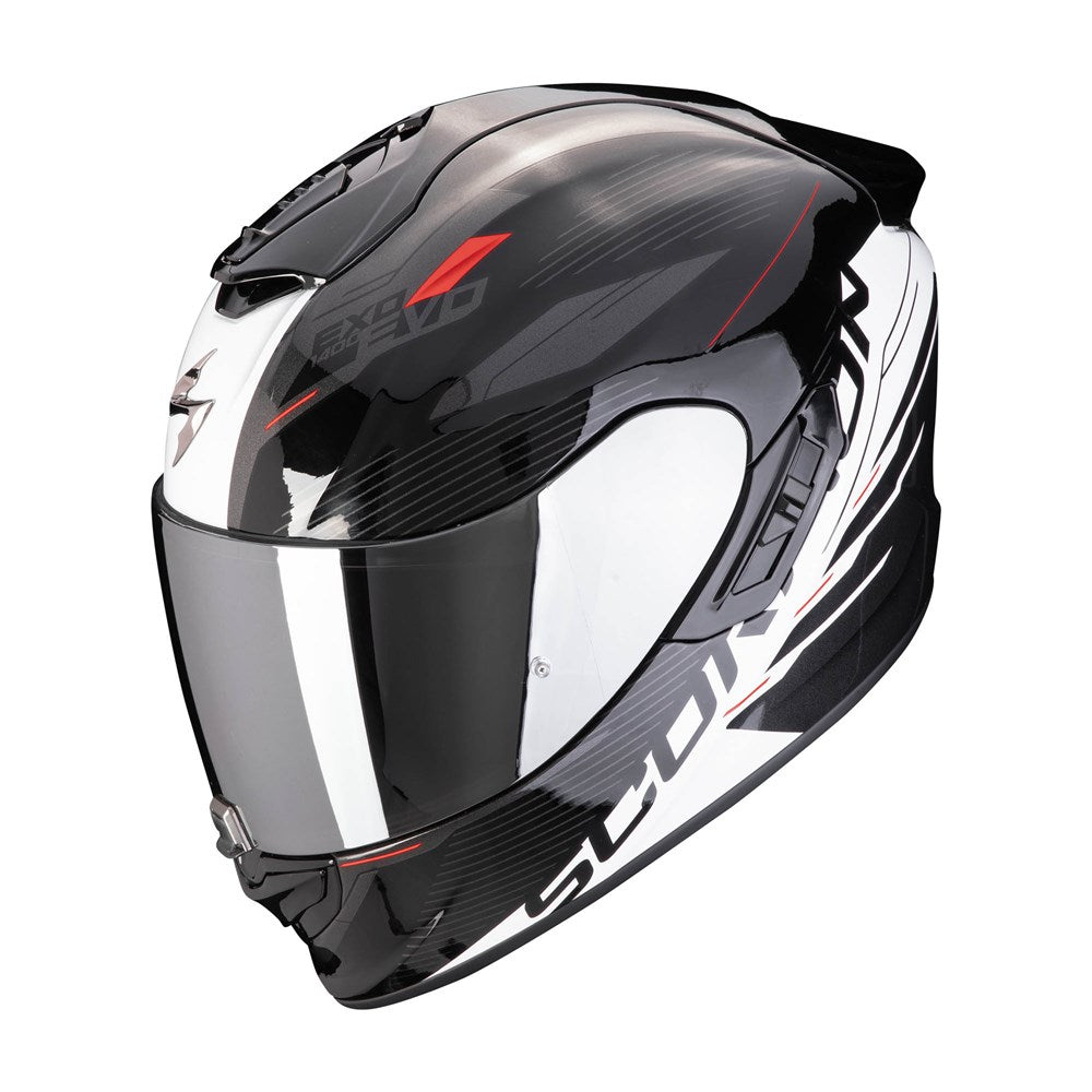 SCORPION EXO EXO-1400 EVO II AIR LUMA - BLACK/WHITE (LG)