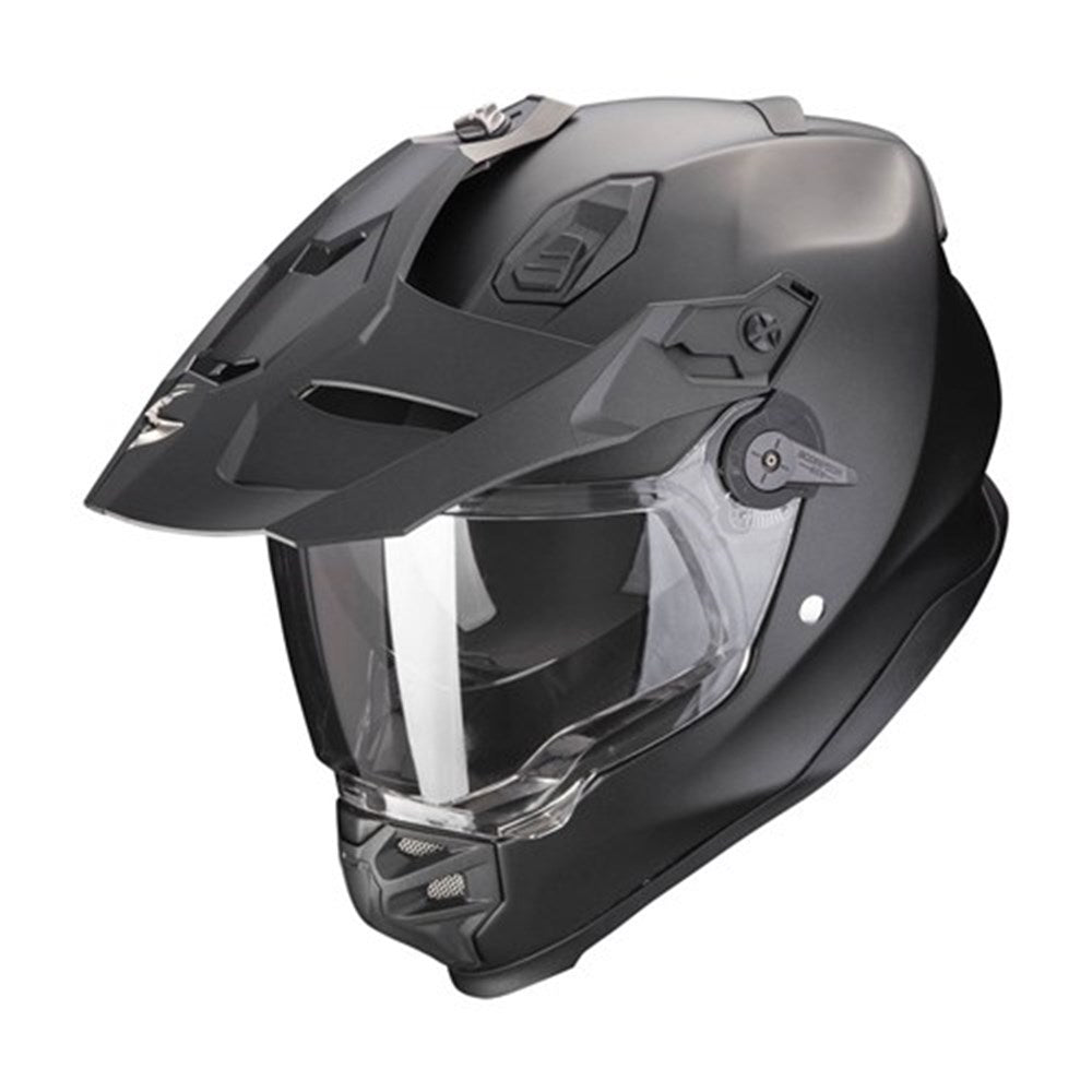 SCORPION EXO ADF-9000 AIR SOLID - MATTE PEARL BLK (LG)