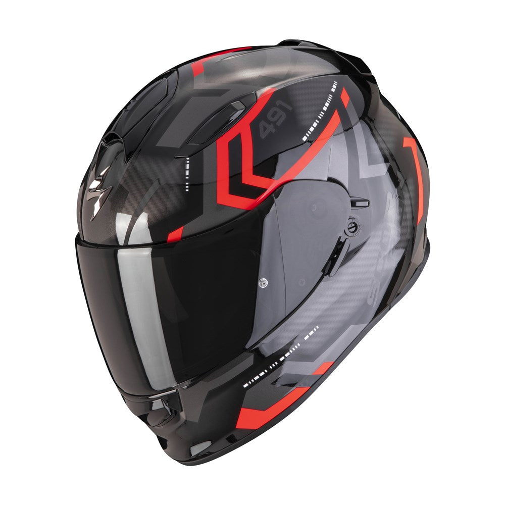 SCORPION EXO EXO-491 SPIN - BLK/RED (SM)