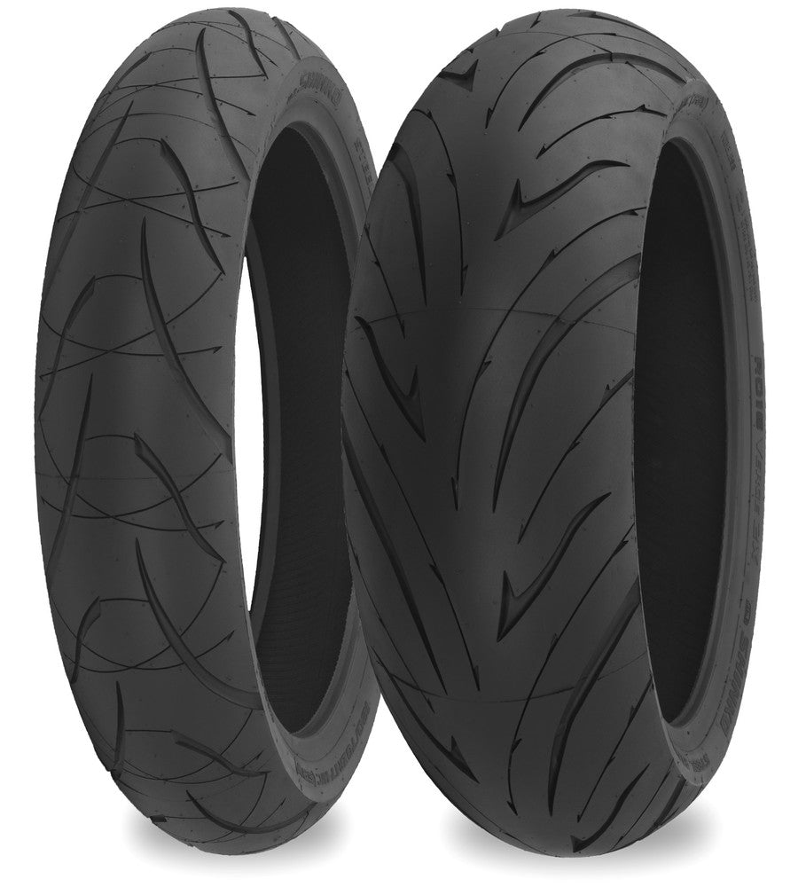016 VERGE 2X RADIALS: DUAL COMPOUND 120/70ZR17 FRONT
