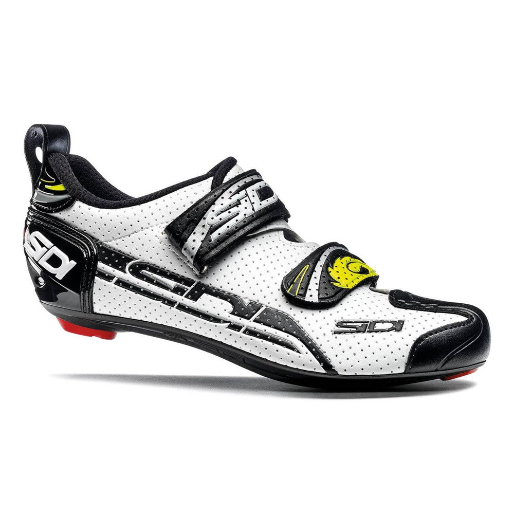 SIDI T-4 AIR CARBON COMP WHT BLK (39) # [ONC01]