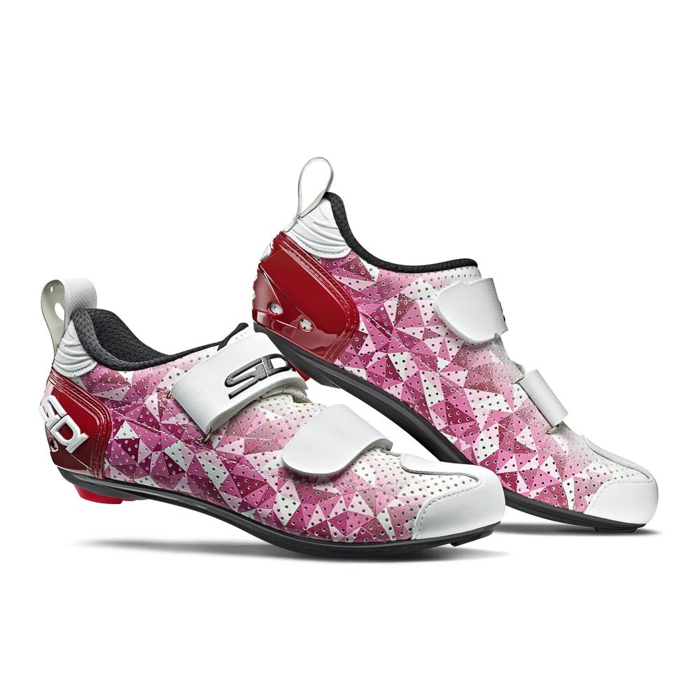 SIDI T-5 AIR LADIES ROSE JESTER RED/WHT (39) # [ONC01]