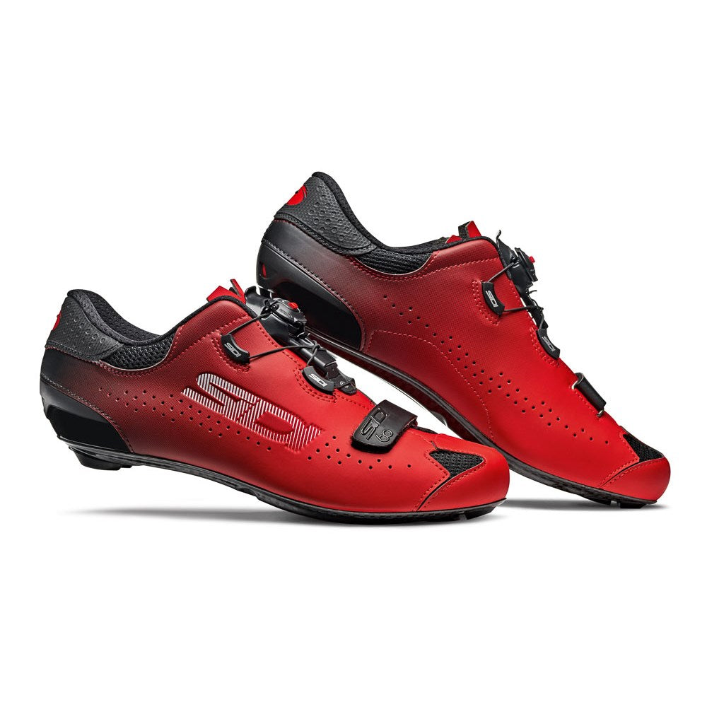 SIDI SIXTY BLK/RED (48) # [ONC01]