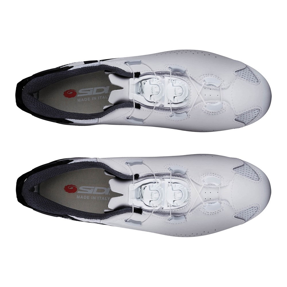 SIDI SHOT 2S WHT/BLK (45) # [ONC01]