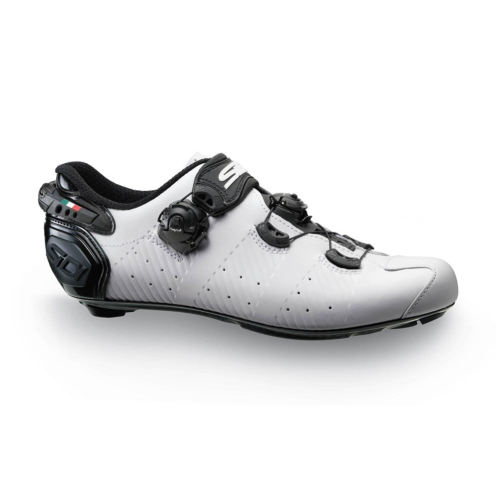 SIDI WIRE 2S WHT/BLK (48) # [ONC01]