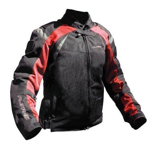 #RJAYS SWIFT JKT BLK/RED (MD)