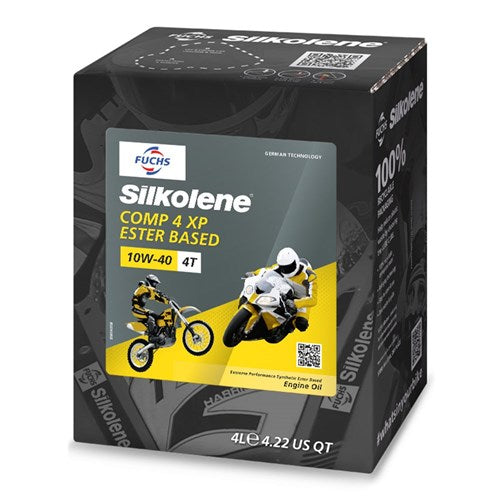 #SILKOLENE COMP 4 10W-40 - XP (4L) CUBE (CTN 4) (WILL BECOME SK602013507)