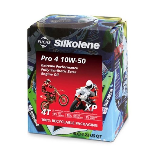 SILKOLENE PRO 4 10W-50 - XP (4L) CUBE (CTN 4) (WAS SK601451362)