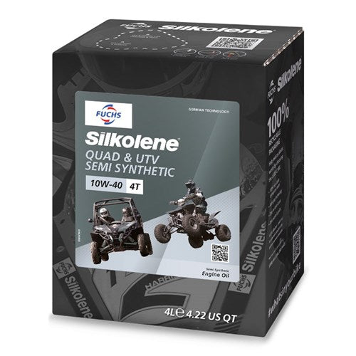 SILKOLENE QUAD ATV 10W-40 (4L) CUBE (CTN 4) (WAS SK601451867)