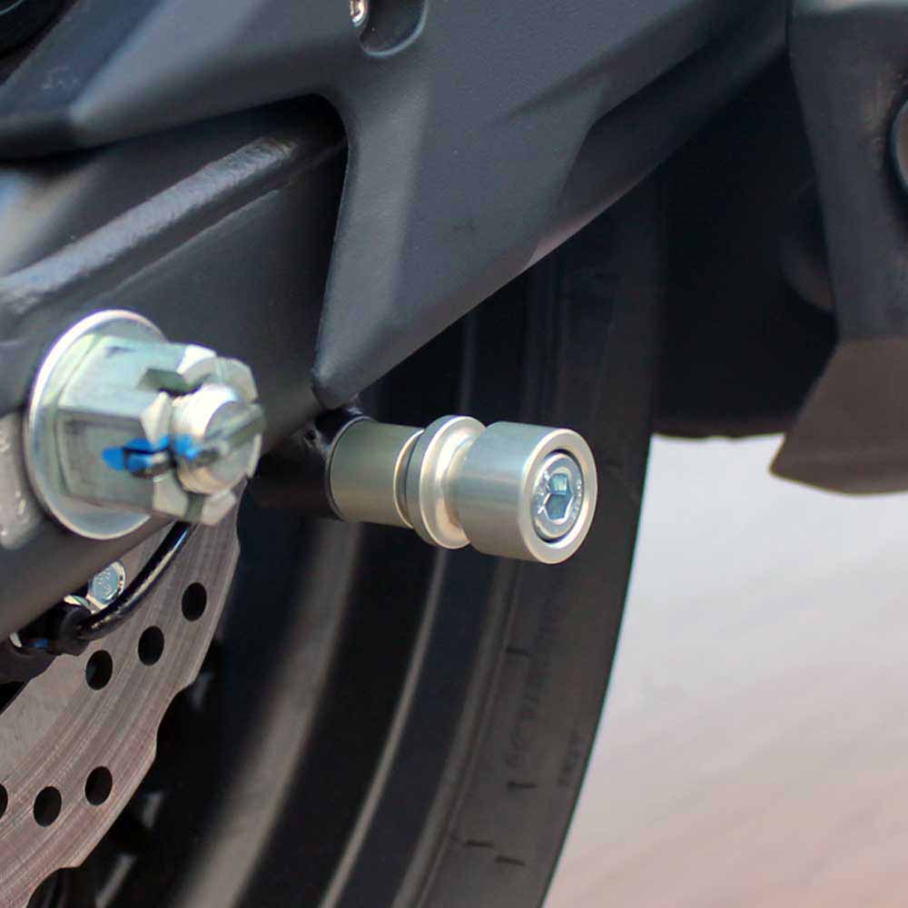 OGGY KNOBBS REAR PICK UP SPOOLS - M12 x 1.25 SILVER - SPU12SIL