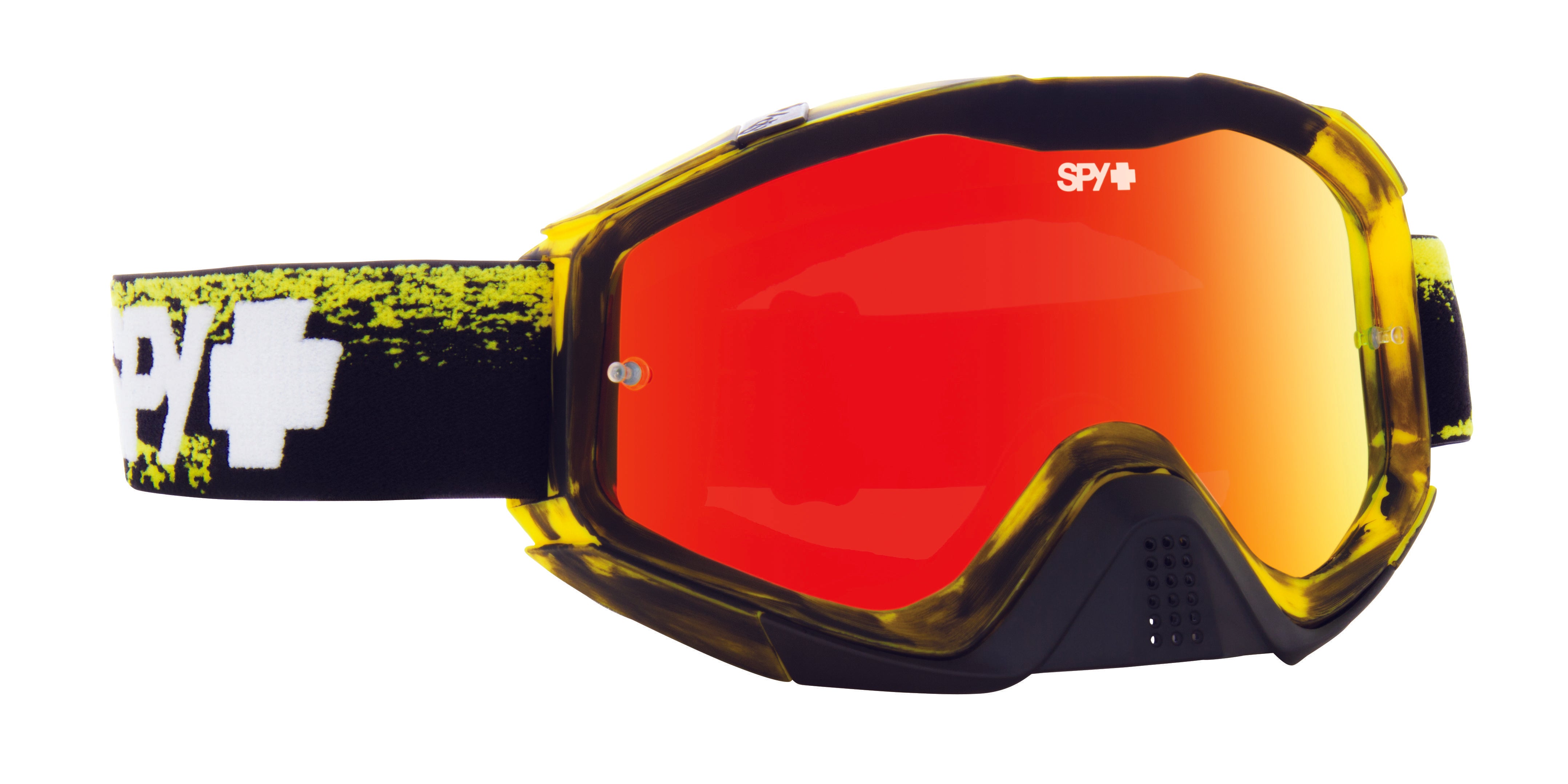 Klutch Mask Yellow - Smoke w/Red Spectra SPY-322017716856