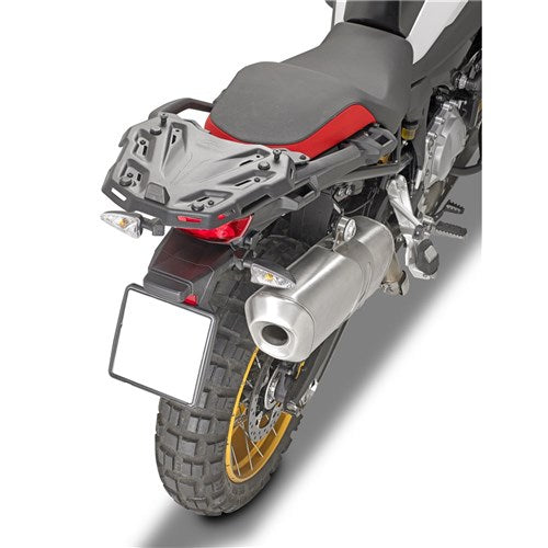 GIVI SPECIFIC REAR RACK - F750GS/F850GS 18- (FOR CAST OEM REAR RACK ONLY) (NEEDS PLATE)