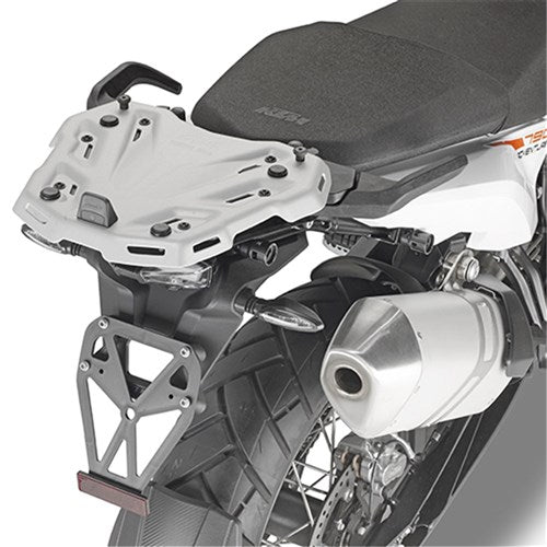 GIVI SPECIFIC REAR RACK - KTM 790 ADV/790 ADV R 19-20/890 ADV 21-/890SMT 23-/HUSQ NORDEN (NEEDS PLATE)